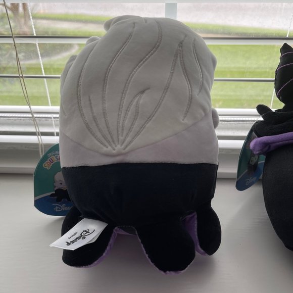 Disney Squishmallows Villains Ursula and Maleficent Plush New with Tags - Picture 8 of 8